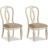image:imageSignature Design by Ashley Maylee Dining Room Arm Chair Set of 2Chipped White
