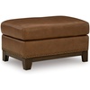 image:imageSignature Design by Ashley Oversized Brown Leather Accent Chair AmberOttoman