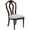 image:imageSignature Design by Ashley Traditional Upholstered Side Chairs Dining Chairs Set of 2 Hardwood and Engineered Wood Frame with Cherry Brown Finish Ideal for Formal Dining Rooms Tan
