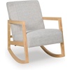 image:imageSignature Design by Ashley Wychworth Accent Rocking Chair GrayNatural