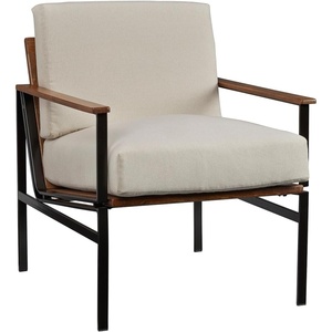image:imageSignature Design by Ashley Accent Chair Cream Upholstered Wood TildenCream