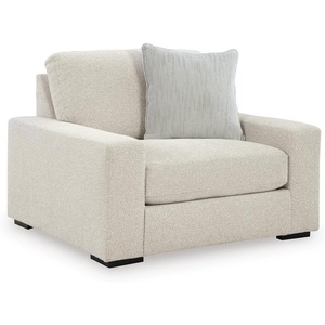image:imageSignature Design by Ashley Boucle Oversized Chair and a Half Linen