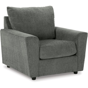image:imageSignature Design by Ashley Stairatt Upholstered Accent Chair Gravel GrayDark Gray