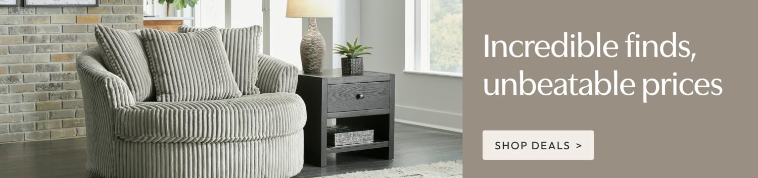 Ashley – Comfortable Furniture and Home Décor for Creating a Warm, Relaxed and Welcoming Home