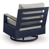 image:imageSignature Design by Ashley 1Piece HDPE Outdoor Swivel Glider Chair Navy