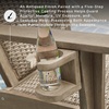 image:imageSignature Design by Ashley 1Piece Wicker Adirondack Chair BeigeAdirondack Chair