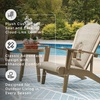 image:imageSignature Design by Ashley 1Piece Wicker Adirondack Chair BeigeAdirondack Chair