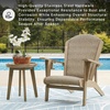 image:imageSignature Design by Ashley 1Piece Wicker Adirondack Chair BeigeAdirondack Chair