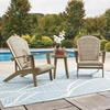 image:imageSignature Design by Ashley 1Piece Wicker Adirondack Chair BeigeAdirondack Chair