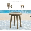 image:imageSignature Design by Ashley 1Piece Wicker Adirondack Chair BeigeEnd Table