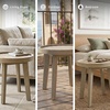 image:imageSignature Design by Ashley 1Piece Wicker Adirondack Chair BeigeEnd Table