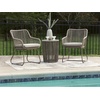 image:imageSignature Design by Ashley 3Piece Outdoor Patio Furniture Set Beige