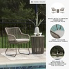 image:imageSignature Design by Ashley 3Piece Outdoor Patio Furniture Set Beige