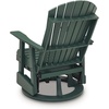 image:imageSignature Design by Ashley Adirondack Outdoor Swivel Glider Chair Green