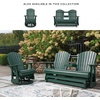 image:imageSignature Design by Ashley Adirondack Outdoor Swivel Glider Chair Green