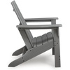image:imageSignature Design by Ashley Casual HDPE Outdoor Adirondack Chair Gray