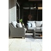 image:imageSignature Design by Ashley Elite Park Outdoor Bench with Foam Cushion Nuvella Weather Resistant Fabric Rust Free Aluminum Frame 54 W x 17 D x 165 H GrayLoveseat