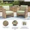 image:imageSignature Design by Ashley Eucalyptus Outdoor Lounge Chairs Set of 2 GreenChair Set