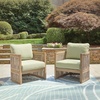 image:imageSignature Design by Ashley Eucalyptus Outdoor Lounge Chairs Set of 2 GreenChair Set
