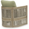 image:imageSignature Design by Ashley Eucalyptus Outdoor Lounge Chairs Set of 2 GreenChair Set