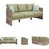 image:imageSignature Design by Ashley Eucalyptus Outdoor Lounge Chairs Set of 2 GreenSofa