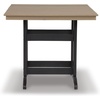 image:imageSignature Design by Ashley Fairen Trail 30 HDPE Durable Outdoor Barstool 2 Count Black amp BrownBrownBlack