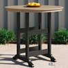 image:imageSignature Design by Ashley Fairen Trail 30 HDPE Durable Outdoor Barstool 2 Count Black amp BrownBrownBlack