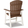 image:imageSignature Design by Ashley Fairen Trail 30 HDPE Durable Outdoor Barstool 2 Count Black amp BrownBrownWhite