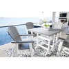 image:imageSignature Design by Ashley Fairen Trail 30 HDPE Durable Outdoor Barstool 2 Count Black amp BrownWhiteGray