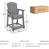 image:imageSignature Design by Ashley HDPE Adirondack Counter Bar Stool Set of 2