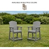 image:imageSignature Design by Ashley HDPE Adirondack Counter Bar Stool Set of 2