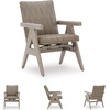 image:imageSignature Design by Ashley Haven Retreat Outdoor Rocking Lounge Chair RustFree Aluminum Frame AllWeather Handwoven Resin Wicker Patio Rocker with QuickDry Cushion BeigeRocking Chair Set