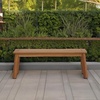 image:imageSignature Design by Ashley Janiyah Casual Outdoor Dining Bench Light BrownDining Bench