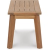 image:imageSignature Design by Ashley Janiyah Casual Outdoor Dining Bench Light BrownDining Bench