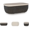 image:imageSignature Design by Ashley Kimora Outdoor Swivel Lounge Chair with CushionKimora Rectangular Cocktail Table
