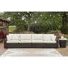 image:imageSignature Design by Ashley Kimora Outdoor Swivel Lounge Chair with CushionKimora Square End Table