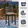 image:imageSignature Design by Ashley Outdoor Counter Height Bar Stools Set of 2