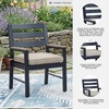 image:imageSignature Design by Ashley Outdoor Dining Arm Chairs Set of 2 Navy