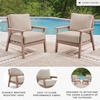 image:imageSignature Design by Ashley Outdoor Lounge Chair Set of 2 Driftwood