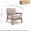 image:imageSignature Design by Ashley Outdoor Lounge Chair Set of 2 Driftwood