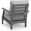 image:imageSignature Design by Ashley Outdoor Lounge Chair Set of 2 Gray