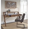 image:imageSignature Design by Ashley Starmore Urban Tufted Faux Leather Home Office Desk Chair Set of 2 Dark Gray