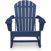 image:imageSignature Design by Ashley Sundown Treasure HDPE Patio Rocking Chair WhiteBlue