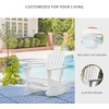 image:imageSignature Design by Ashley Sundown Treasure HDPE Patio Rocking Chair WhiteWhite