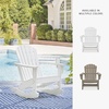 image:imageSignature Design by Ashley Sundown Treasure HDPE Patio Rocking Chair WhiteWhite