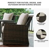 image:imageSignature Design by Ashley Wicker Patio Lounge Chair Brown Deck ArmchairLounge Chair