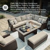 image:imageSignature Design by Ashley Wicker Patio Lounge Chair Brown Deck ArmchairSectional and Bench