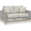 Outdoor Loveseat with Cushion