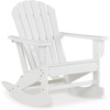 image:imageSignature Design by Ashley Sundown Treasure HDPE Patio Rocking Chair WhiteWhite