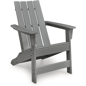 image:imageSignature Design by Ashley Casual HDPE Outdoor Adirondack Chair Gray